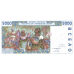 P713Kl Senegal - 5000 Francs Year 2002